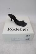 Rodebjer Truman High Heel Sandals, Black, Size 40