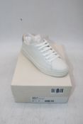 Bally Women's Ryvery Low Top Trainers, White/Gold, EU 40. Box damaged