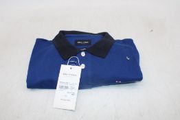 Eden Park Polo Shirt, Blue/Black, Size M