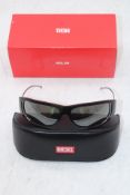 Diesel ODL3001 Sunglasses, F-Shiny Black/L-Grey Silver Mirror