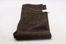 Abercrombie & Fitch High Rise 90s Relaxed Jeans, Brown, Size 28R