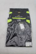Two Blaklader Women's T-Shirts to include 1x Crewneck, Black, 1x Polo, Black, All Size L