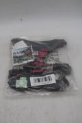 Three Embark Adventure No Pull Dog Harness, Pink/Grey, Size L