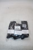 Six Packs of Two pairs Calvin Klein Socks, Black, UK 6-8