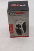 Twelve StayWarm 500w Plugin Local Ceramic Fan Heater
