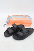 Hoff Pool Sandal, Black, Size, No Box