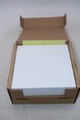 Design PlansDQ-1900N-X-TW-E3-M2 Quadrant Vandal Resistance Bulkhead, White, 26 Watts. Box damaged