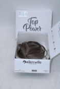 Ellen Wille Top Power Fun High Heat Hair, Hair Topper, Stone Grey Mix