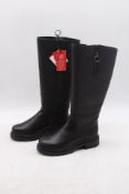 Rieker Insulated Leather Boots, Black, Size 36, No Box