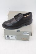 Clarks Women's Orinoco2 Limit Oxford Shoes, Black, UK 7. Box damaged