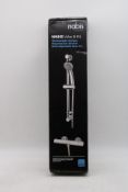 Nabis D01197 Thermostatic Shower Surface Mounted Bar Valve & Riser Kit, Chrome. Box damaged, Not che