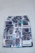 Two Vortex Danske Concealed Blouse, Blue/Multi, Size 1 X 10, 1 X 14
