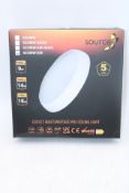 Three Source Led CCT Multi Wattage IP65 Celing Light S2DMW-EM, White