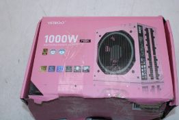 Vetroo 1000W Modular Power Supply, Pink. Box damaged