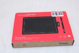 Wacom One Small 2017 USB Tablet with Stylus Pen Black