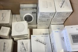 Forty assorted Aqara and Xiaomi Zigbee Home Automation Accessories, compatible with Zigbee2MQTT, Hom