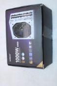 Vetroo 1000W Modular Power Supply, White. Box damaged