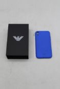 Emporio Armani Phone iPhone XR Case, Blue