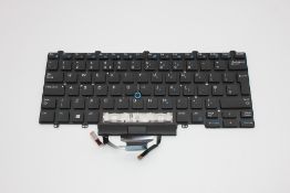Dell Latitude E5450/E5470/5480/5490 Dual Point ICELANDIC Backlit Laptop Keyboard - 0FK91G