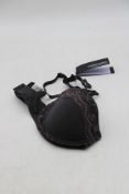 Andres Sarda Bra, Raven, UK 34C. Box Damaged