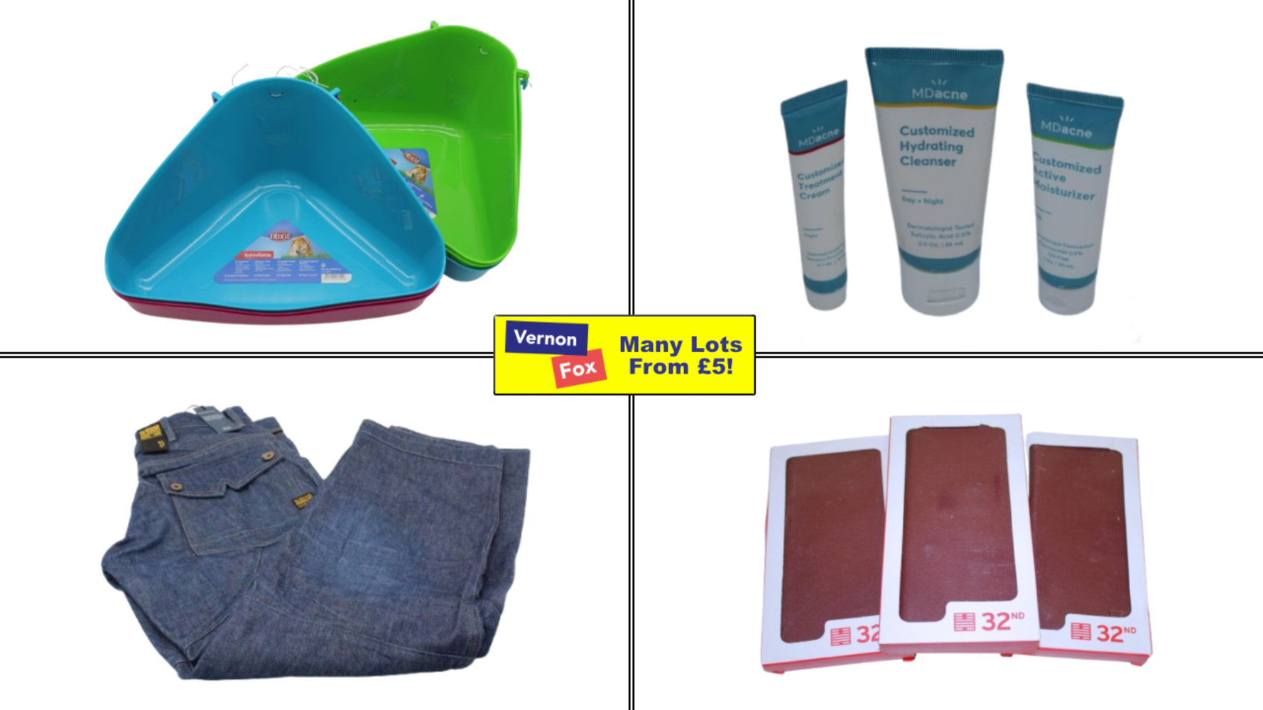 Hugely Discounted Consumer Goods to include Tools, Homewares, Clothing, Sports Kit, IT and more. Many items starting at, or below, 10% of RRP!