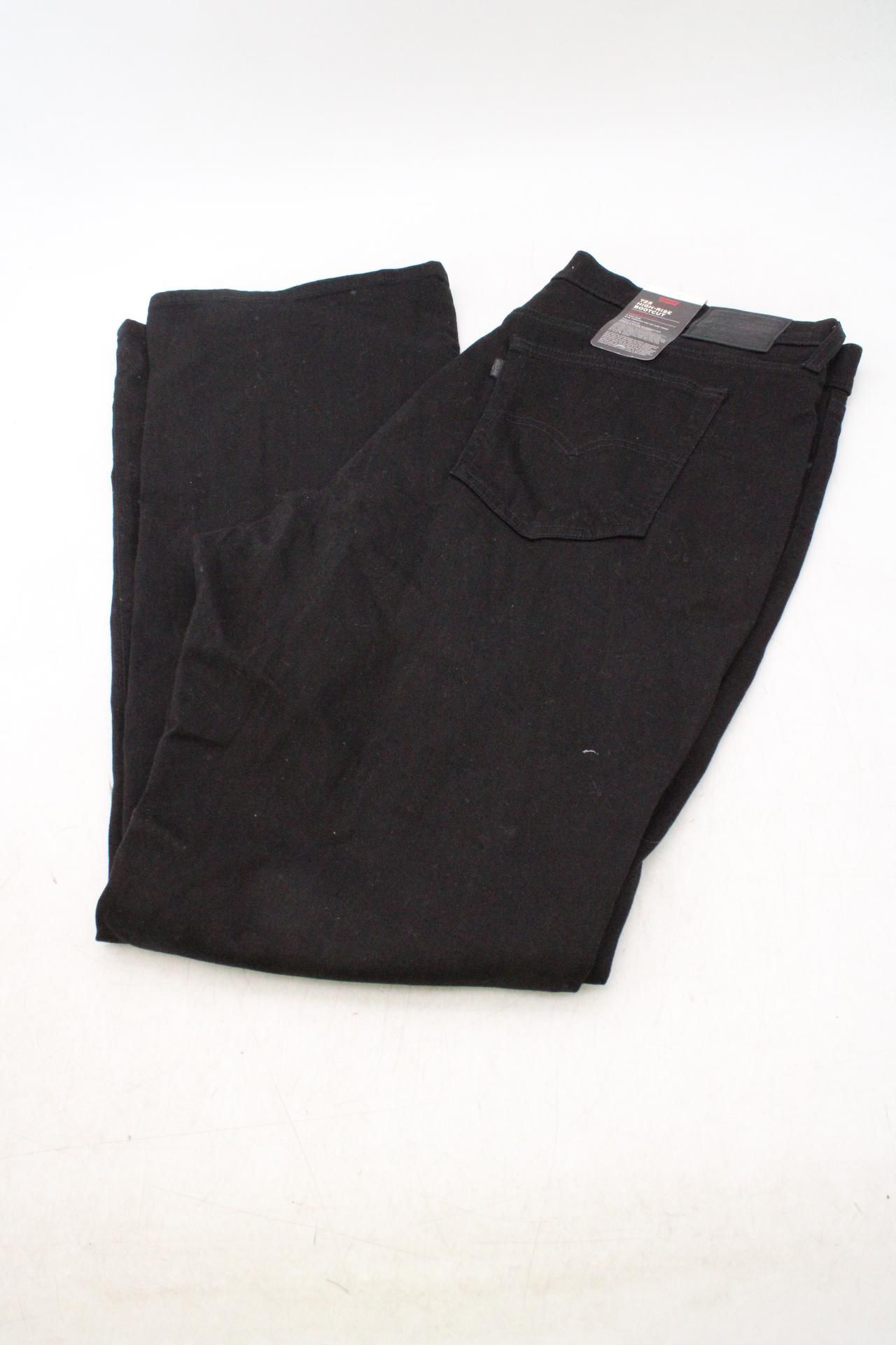 Levi's 725 High-rise Bootcut Jeans, Black, Size 18W