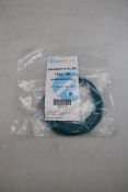 Three Alpha Wire DR04QR117-TL357 Sensor Actuator Cable, Teal, 3M