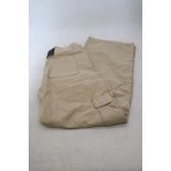 Levi's Wide Leg Cargo Trousers, Beige, Size W28, L34