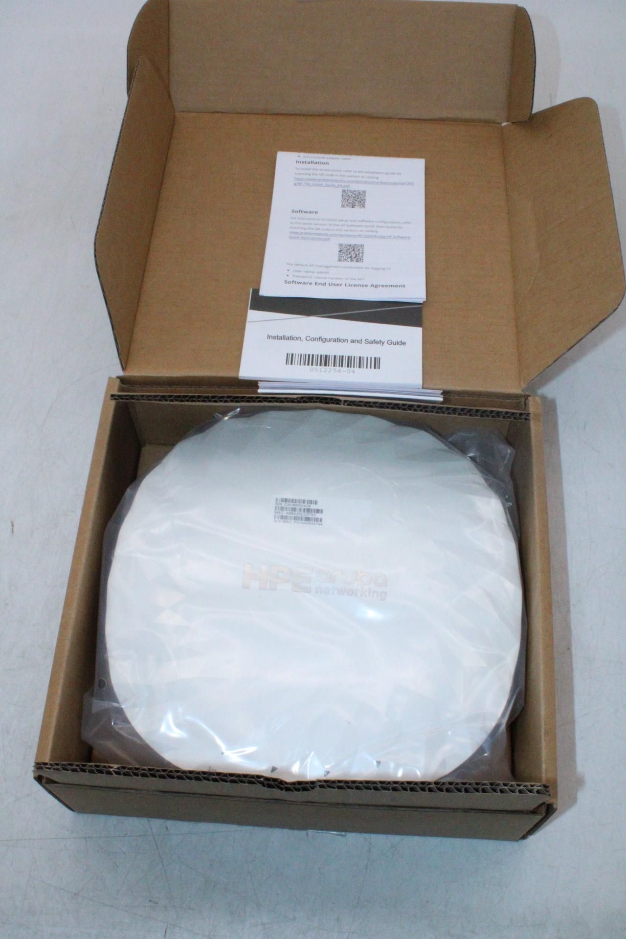 HPE Aruba AP-735 Tri-Band WiFi 7 Campus Access Point, Model APIN0735, No Licence