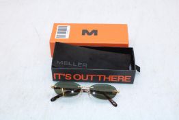Meller Jina Sunglasses, Gold Olive
