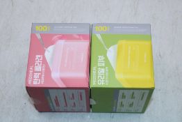 Four Mediheal Items to include 2 Boxes Collagen Ampoule Pads, 100 Pads Per Box, 2 Boxes Vitamide Bri