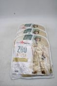 Dress Up America Zoo Keeper, Tan, Sizes 2x 8-10, and 1x 4-6Y