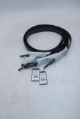 Four Monti London Leather Belts to include 1x 40
