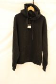 Les Artists Logo Hoodie, Black, Size L