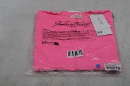 American Vintage Sonoma T-Shirt, Pink Acid, EU 38