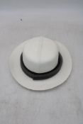 Failsworth Men's Folder Panama Hat, Bleach, Size 58cm
