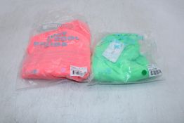 Two American Vintage Kid's Gamipy T-Shirts to include 1x Fluorescent Green, EU 146, 1x Fluorescent H