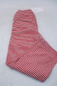 American Vintage Kid's Striped Bobypark Joggers, Red/Grey, EU 158cm
