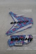 Bright Lola Bikini Groovy Garden, Blue/Multi, Size M
