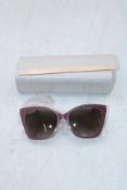 Jimmy Choo Rua/G Y9AHA Sunglasses, Nude. Box damaged
