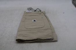 Carhartt Maeve Double Knee Skirt, Stone, Size XS
