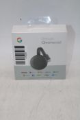 Google Start Streaming Chromecast, Anthracite Grey
