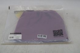 Pangaia DNA Linen Mid Length Shorts, Garnet Red, Size M