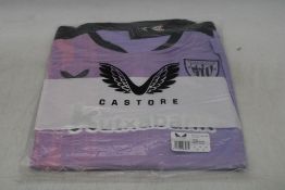 Two Castore Unisex Athletic Bilbao 2024-2025 Third Shirt, Lavender, UK 2XL