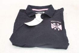 Eden Park Polo Shirt, Marine/Pink, Size M