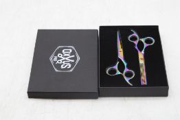 Three Boxes of Hairdresser Pro Scissors Set, Multi to include Two pairs of Scissors Per Box, 2x Boxe