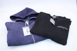 Two Gernucci Clothing Items to include 1x Long Sleeve Back Puff Print T-Shirt, Black, Size M, 1x Cro