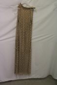 Karen Millen Embellished High Neck Racer Maxi Dress, Nude, Size 12