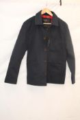 Merc Eric Canvas Jacket, Navy, Size S