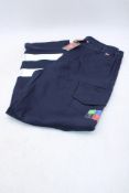 Hydra Flame Plus MACTR3 Trousers, Navy with Viz Tapes, Size 36R